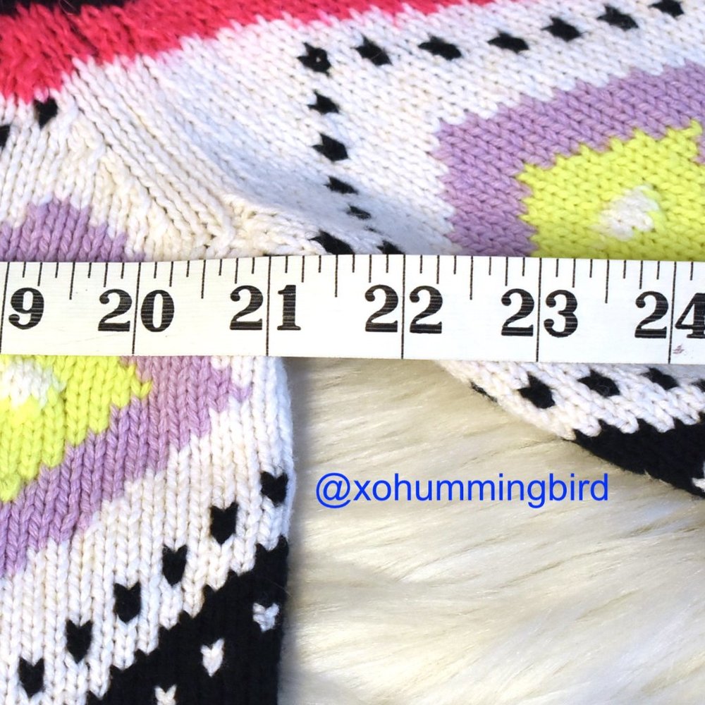 Alice + Olivia | Emmett Relaxed Fairisle Tunic Sweater - Picture 13 of 15